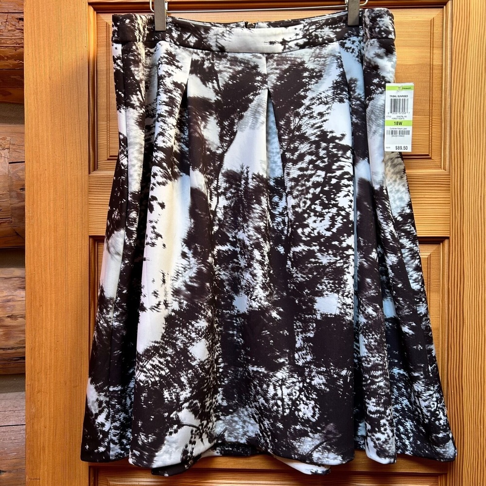 NEW INC Forest Nights Whimsigoth Grunge Fairy A-Line Skirt Plus Size 18W